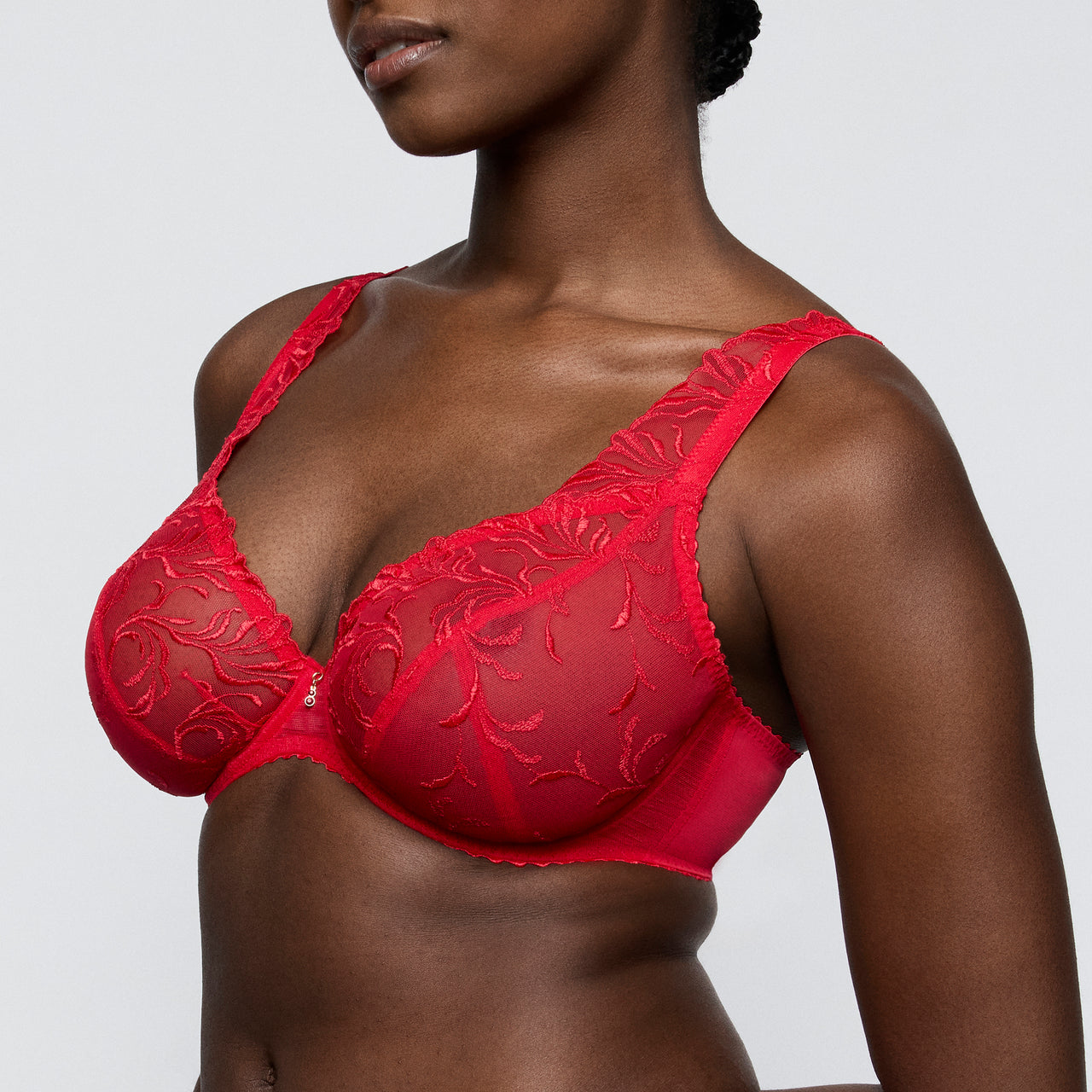 Solisse True Red Plunge Bra