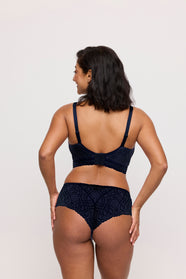 Salerno Midnight Blue Luxury Thong