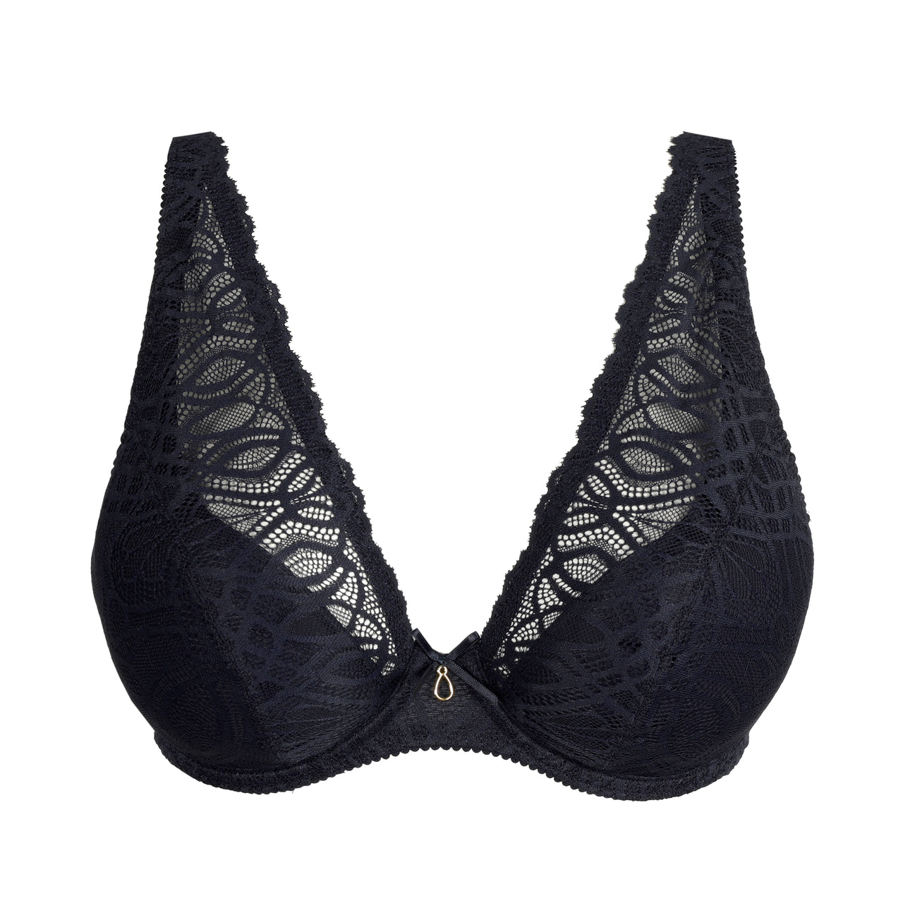 Salerno Midnight Blue Half Padded Plunge Bra