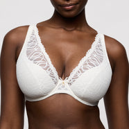 Salerno Natural Half Padded Plunge Bra