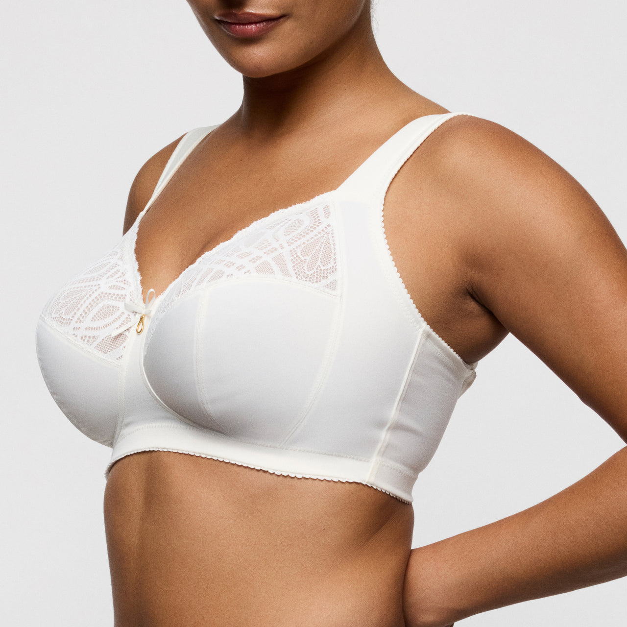 Salerno Natural Full Cup Bra Wireless