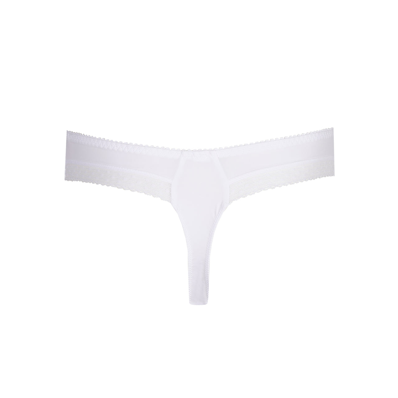 Osino White Thong