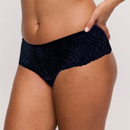 Salerno Midnight Blue Luxury Thong