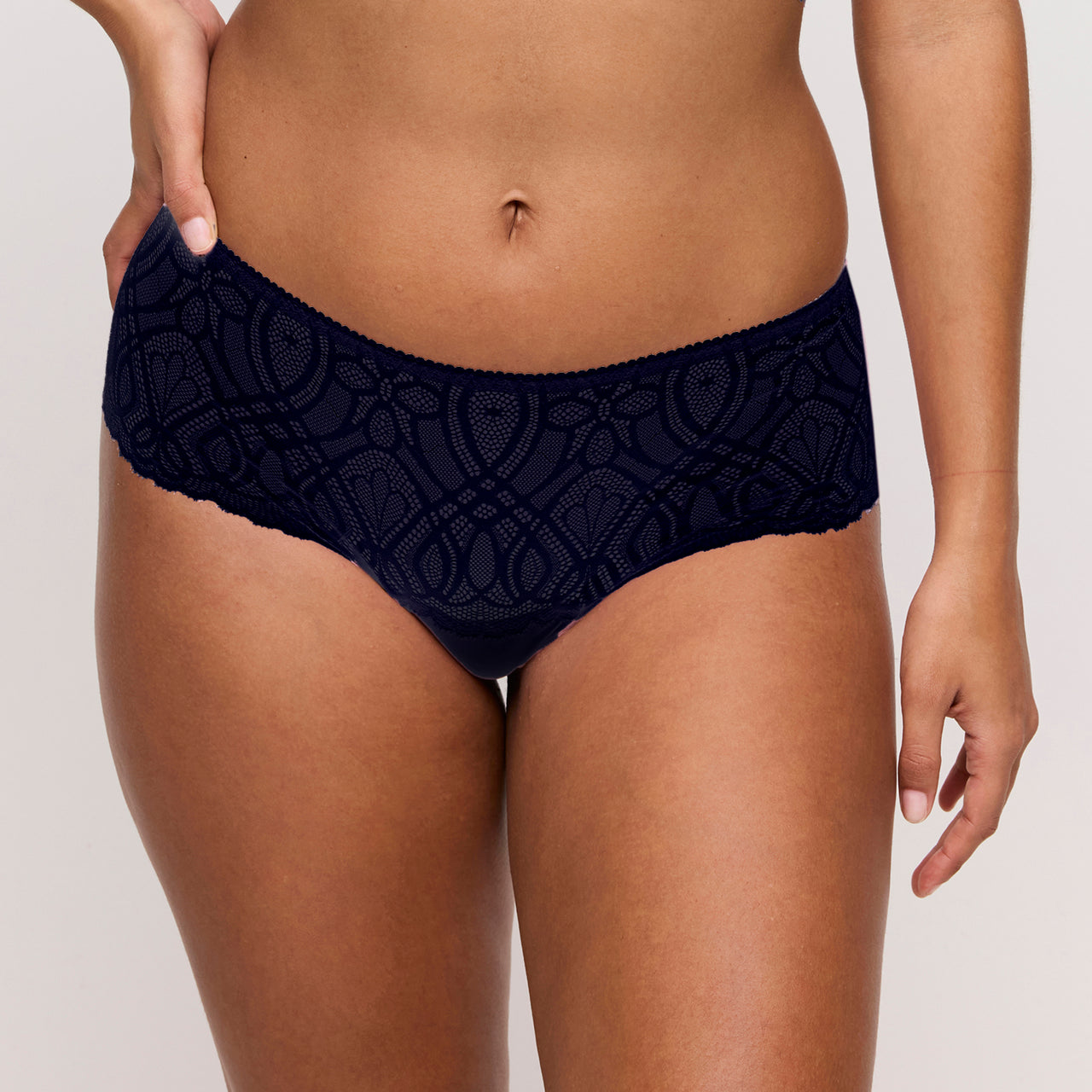 Salerno Midnight Blue Luxury Thong