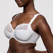 Osino White Full Cup Bra