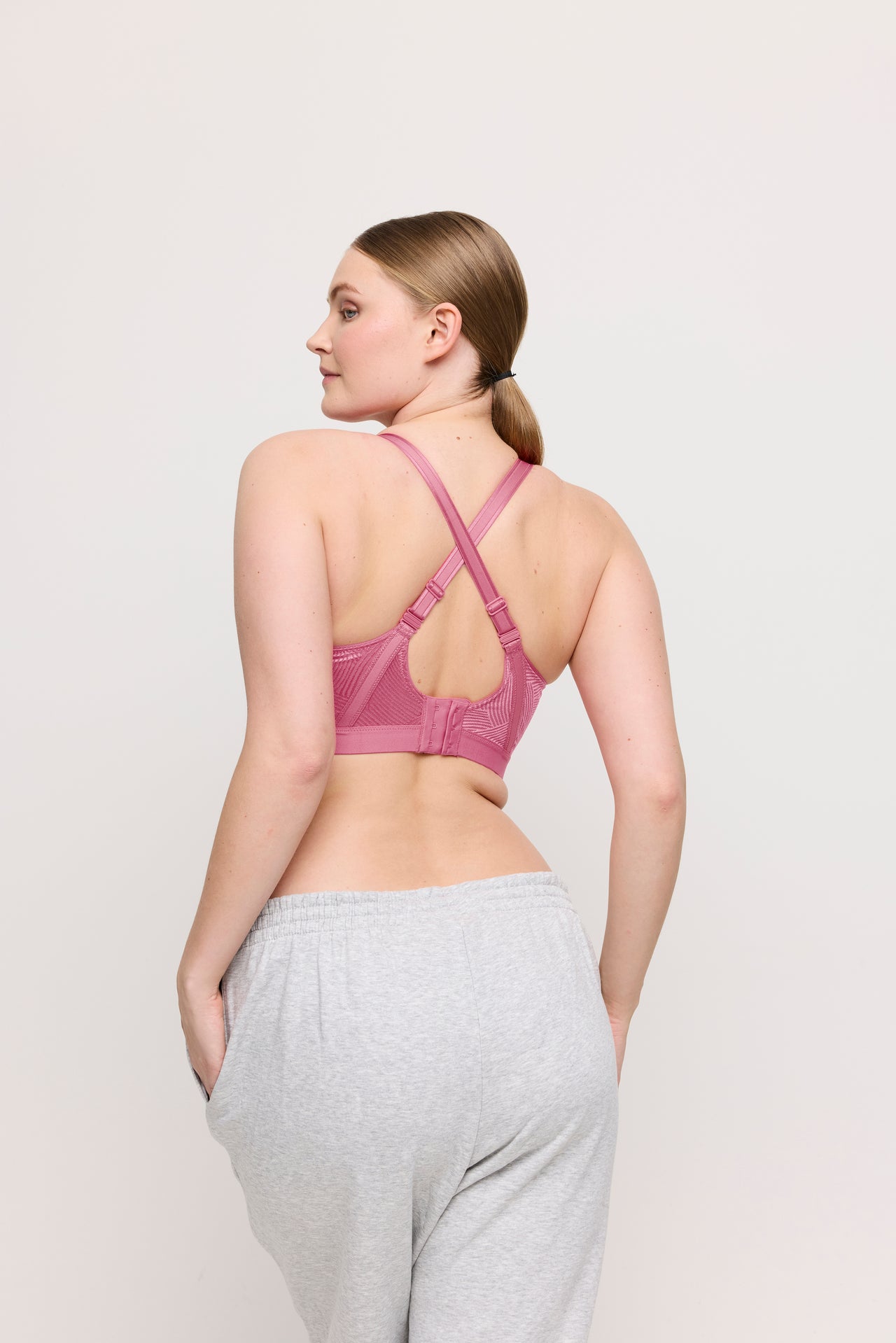 The Game Orchid Pink Padded Sports Bra