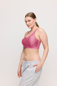 The Game Orchid Pink Padded Sports Bra