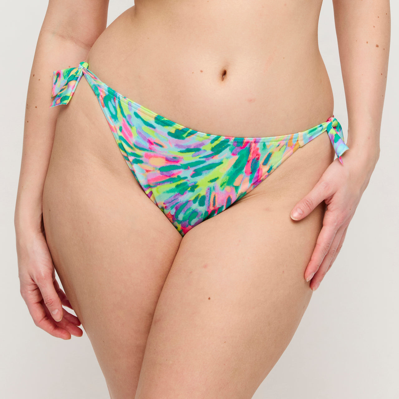 Douala Impressionist Summer Bikini Briefs Brazilian