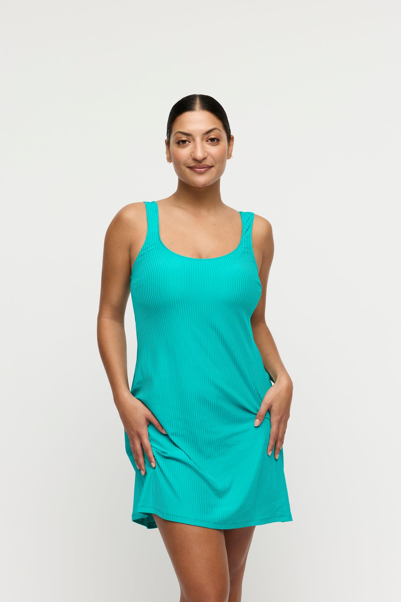 Delray Sea Turtle Swimwear Dress Short