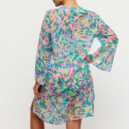 Douala Impressionist Summer Swimwear Kaftan