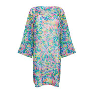 Douala Impressionist Summer Swimwear Kaftan