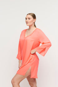 Rivas Neon Fiesta Swimwear Kaftan