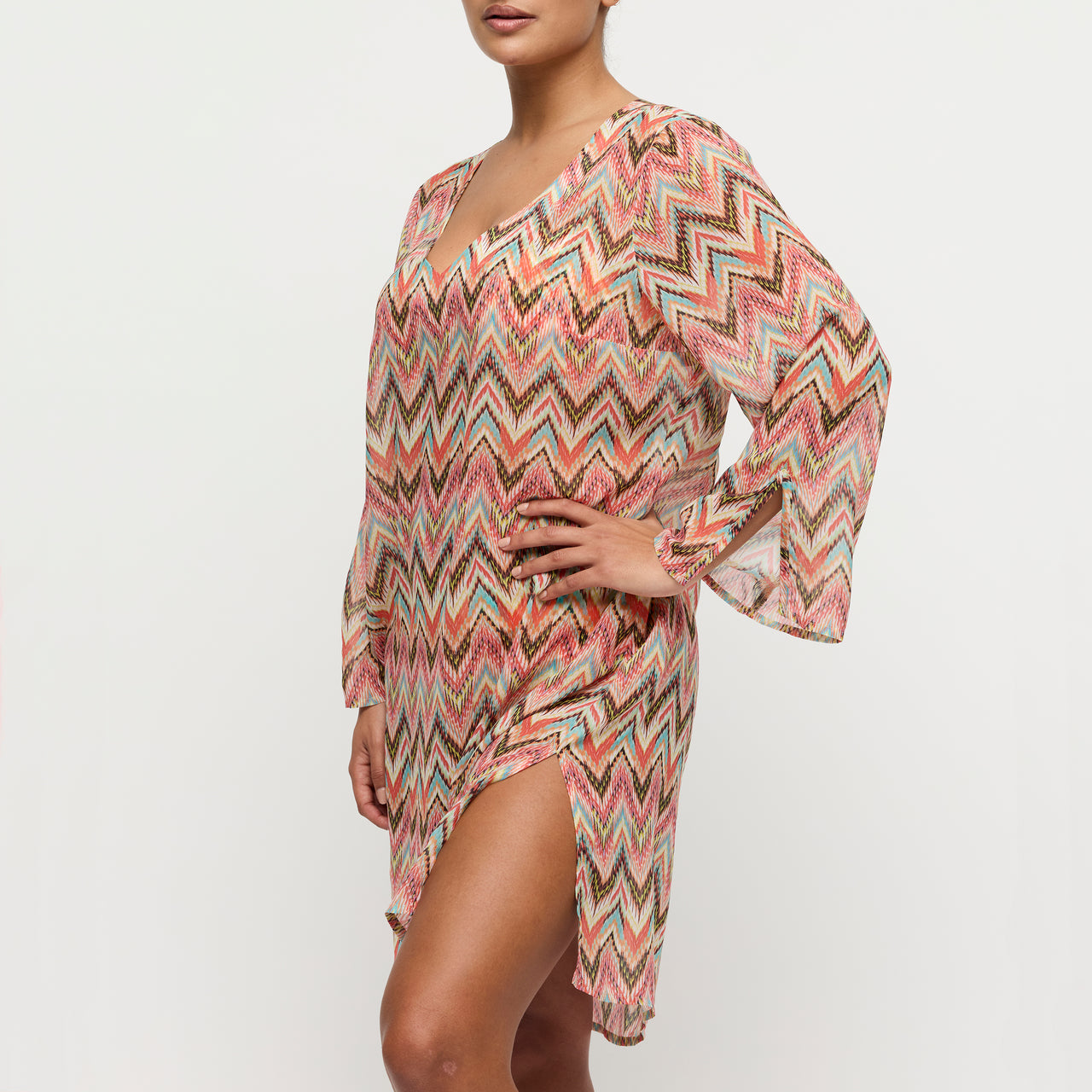 Tubou Ikat Summer Swimwear Kaftan