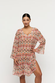 Tubou Ikat Summer Swimwear Kaftan