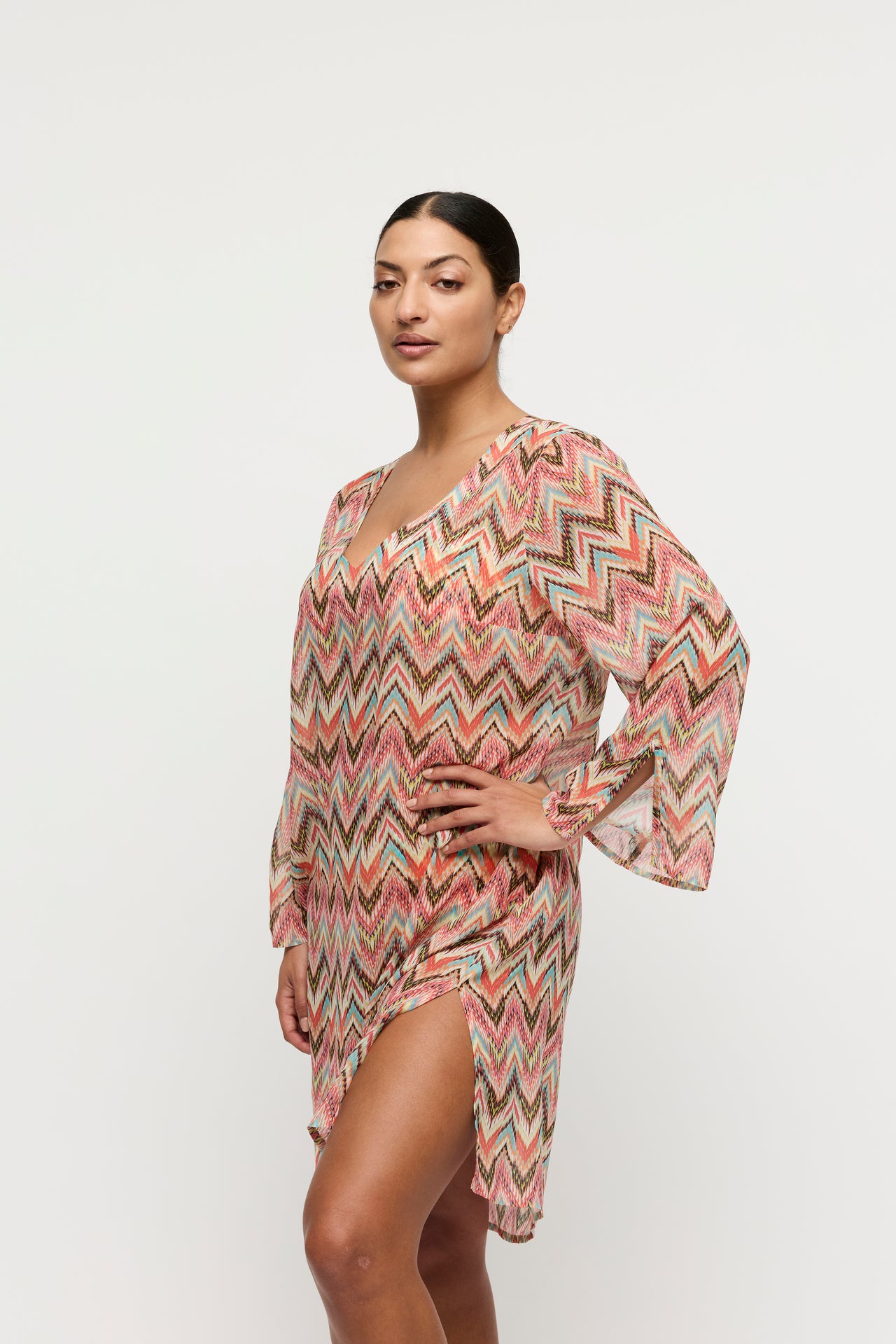 Tubou Ikat Summer Swimwear Kaftan