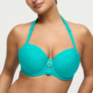Delray Sea Turtle Padded Balcony Bikini Top