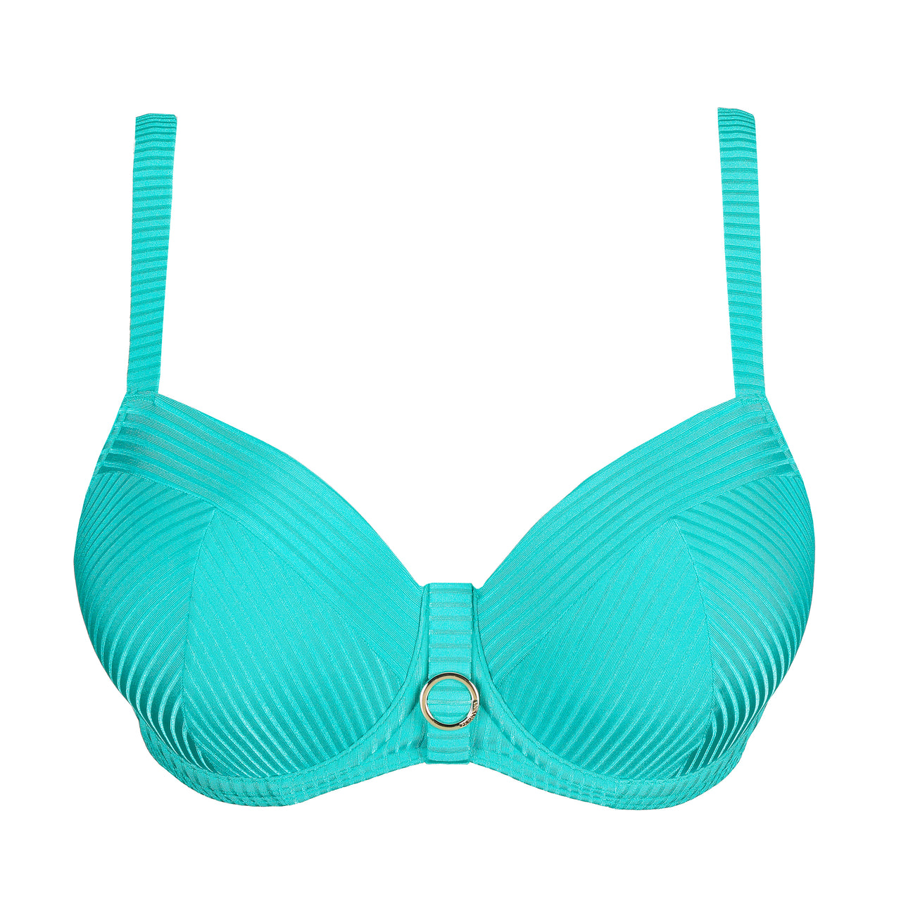 Delray Sea Turtle Padded Balcony Bikini Top