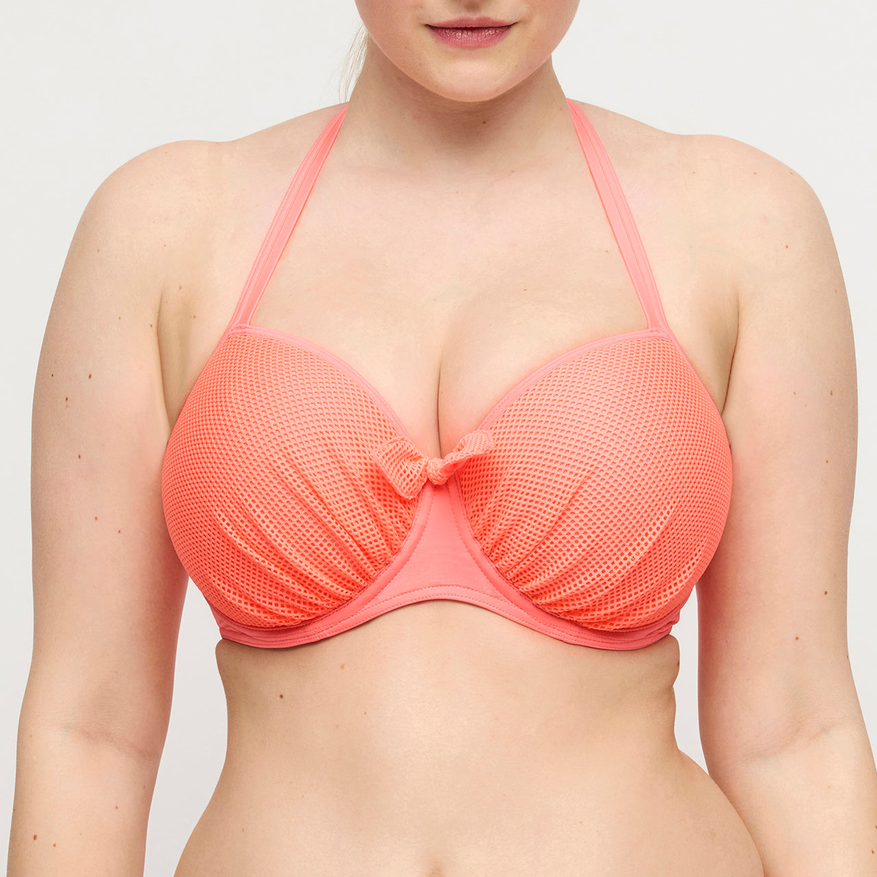 Rivas Neon Fiesta Padded Balcony Bikini Top