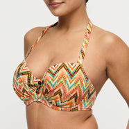 Tubou Ikat Summer Padded Balcony Bikini Top