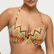 Tubou Ikat Summer Padded Balcony Bikini Top