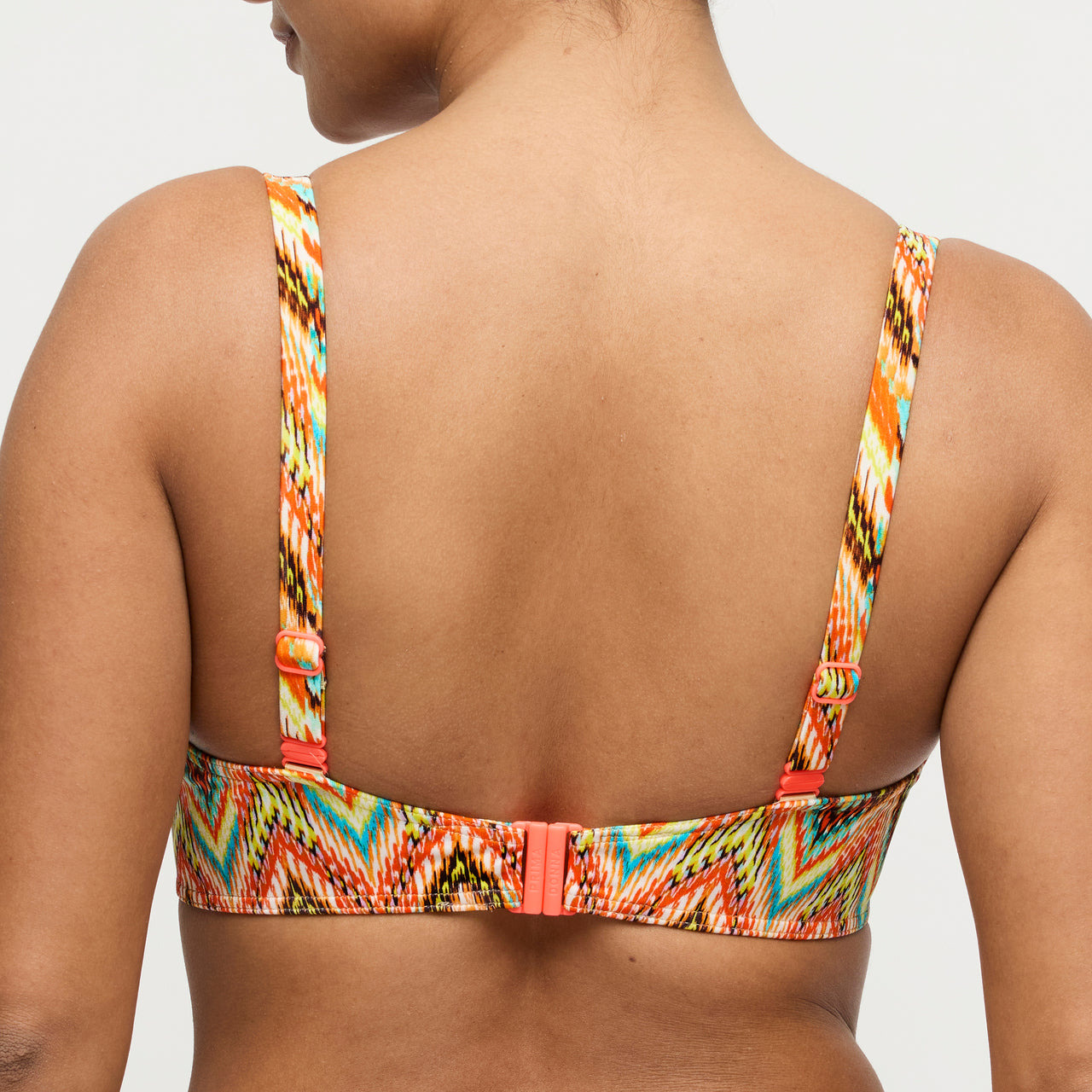 Tubou Ikat Summer Padded Balcony Bikini Top