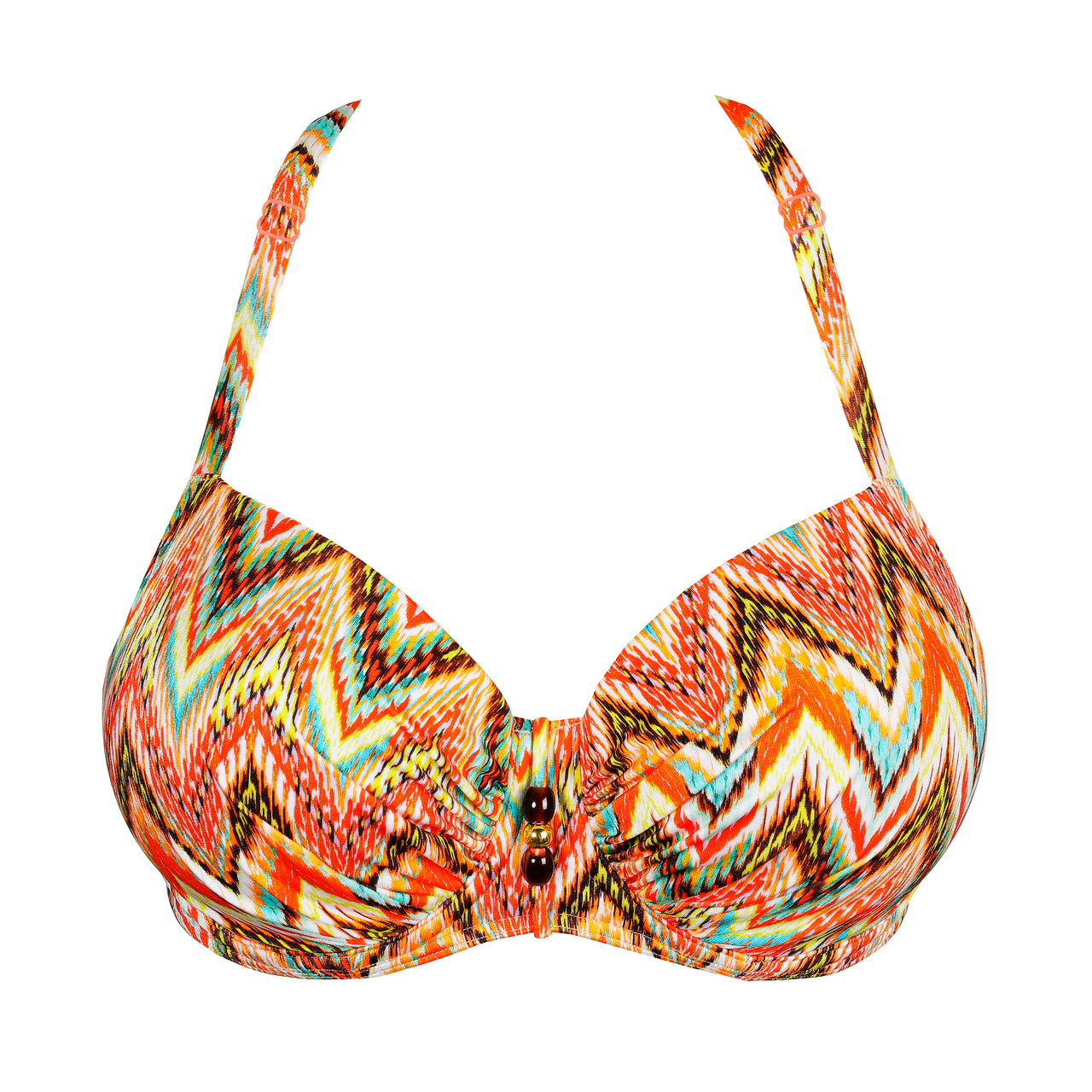Tubou Ikat Summer Padded Balcony Bikini Top