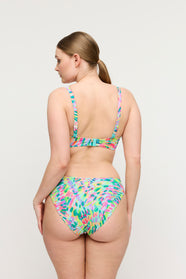 Douala Impressionist Summer Padded Balcony Bikini Top