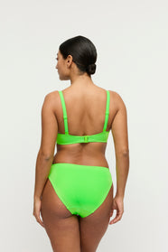 Pilon Neon Lime Padded Heartshape Bikini Top