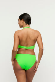 Pilon Neon Lime Padded Heartshape Bikini Top