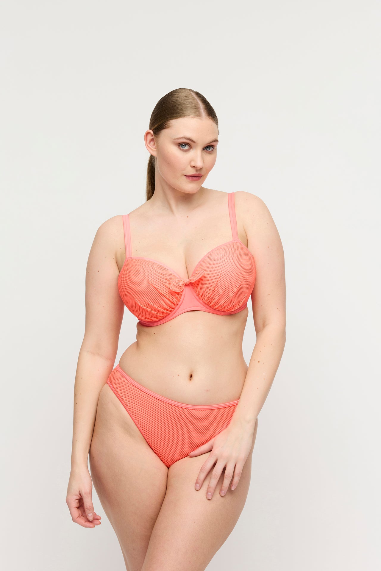 Rivas Neon Fiesta Padded Balcony Bikini Top