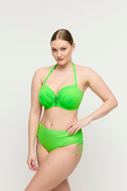 Pilon Neon Lime Padded Balcony Bikini Top