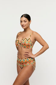 Tubou Ikat Summer Padded Balcony Bikini Top