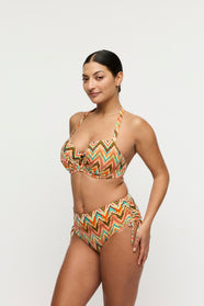 Tubou Ikat Summer Padded Balcony Bikini Top