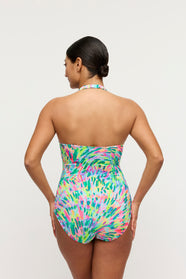Douala Impressionist Summer Full Cup Swimsuit Control