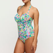 Douala Impressionist Summer Full Cup Swimsuit Control
