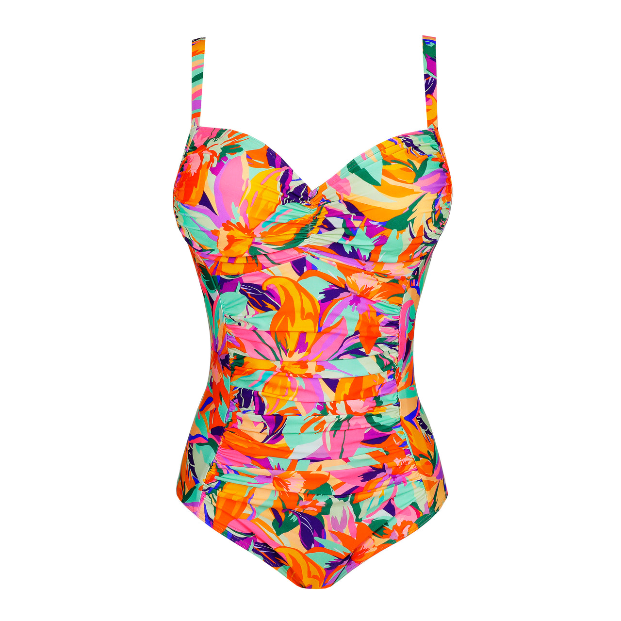 Varadeo Bright Tropics Full Cup Swimsuit Control
