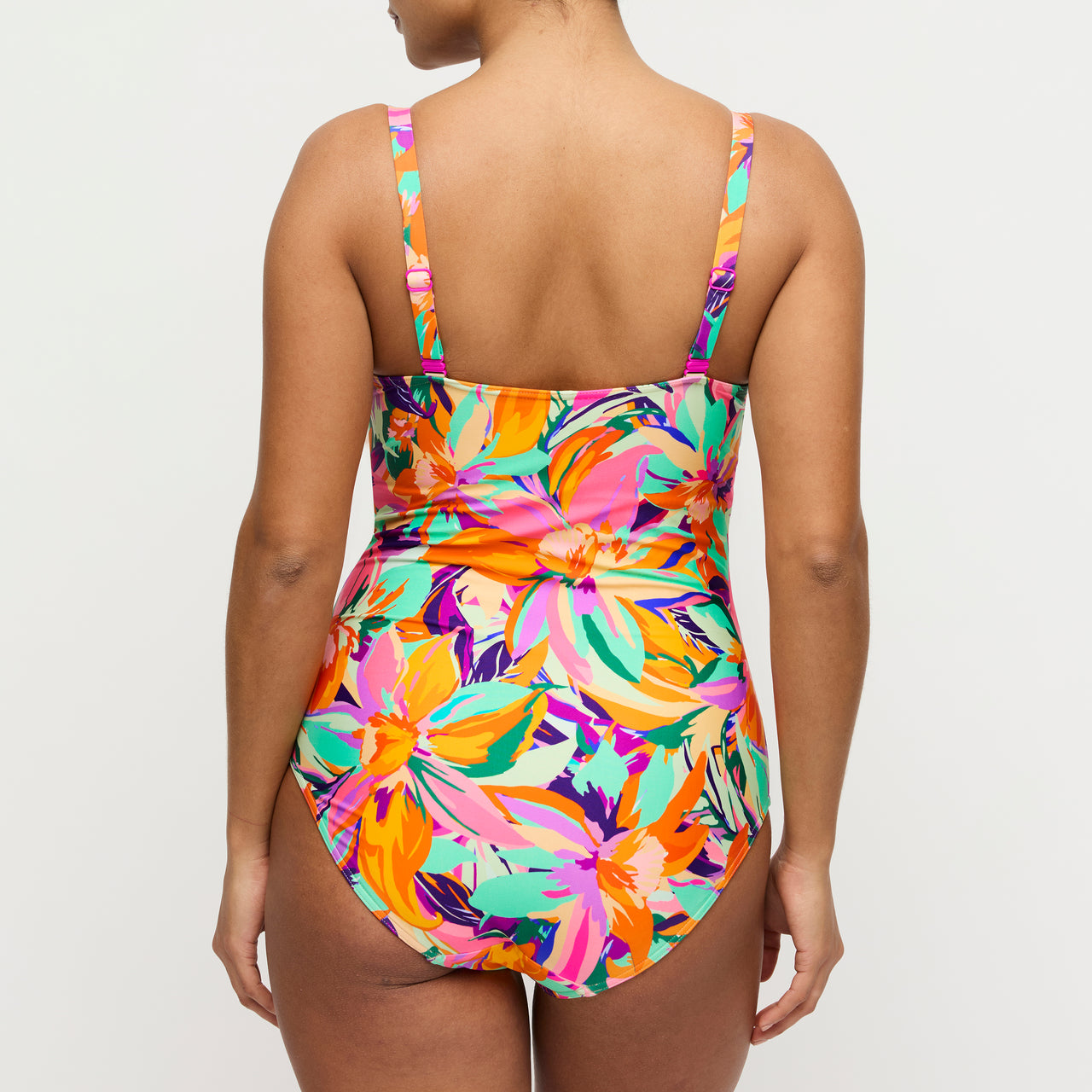Varadeo Bright Tropics Full Cup Swimsuit Control