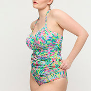 Douala Impressionist Summer Full Cup Tankini