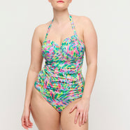 Douala Impressionist Summer Full Cup Tankini