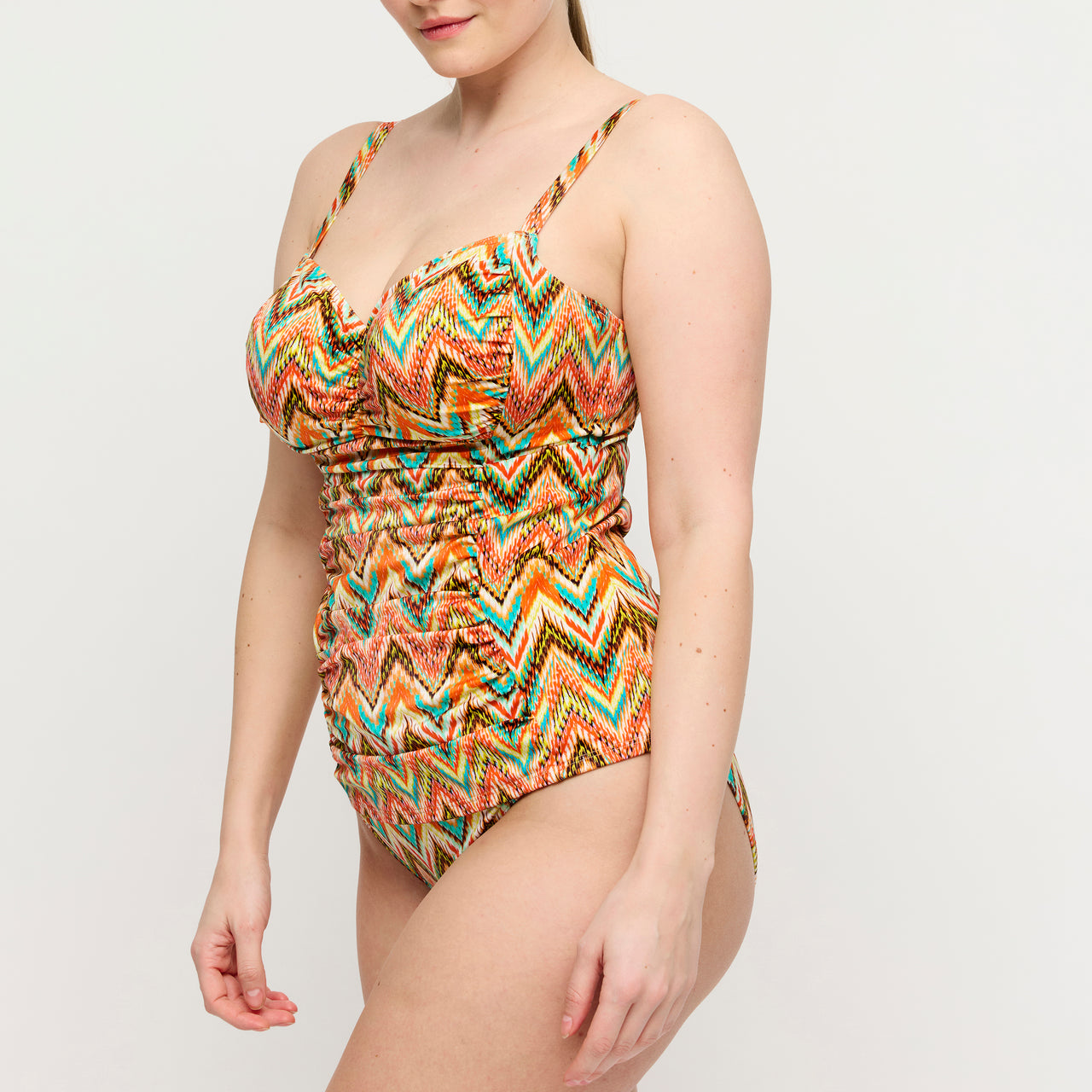 Tubou Ikat Summer Full Cup Tankini