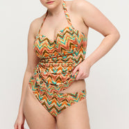 Tubou Ikat Summer Full Cup Tankini