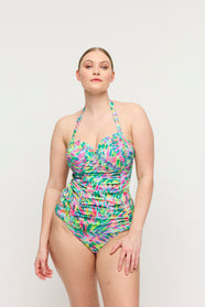 Douala Impressionist Summer Full Cup Tankini