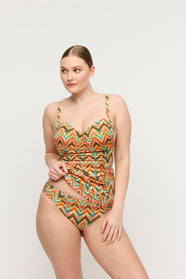 Tubou Ikat Summer Full Cup Tankini