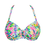Douala Impressionist Summer Full Cup Bikini Top