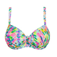 Douala Impressionist Summer Full Cup Bikini Top
