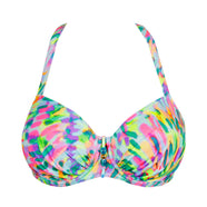 Douala Impressionist Summer Full Cup Bikini Top