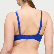 Mantas Electric Blue Full Cup Bikini Top