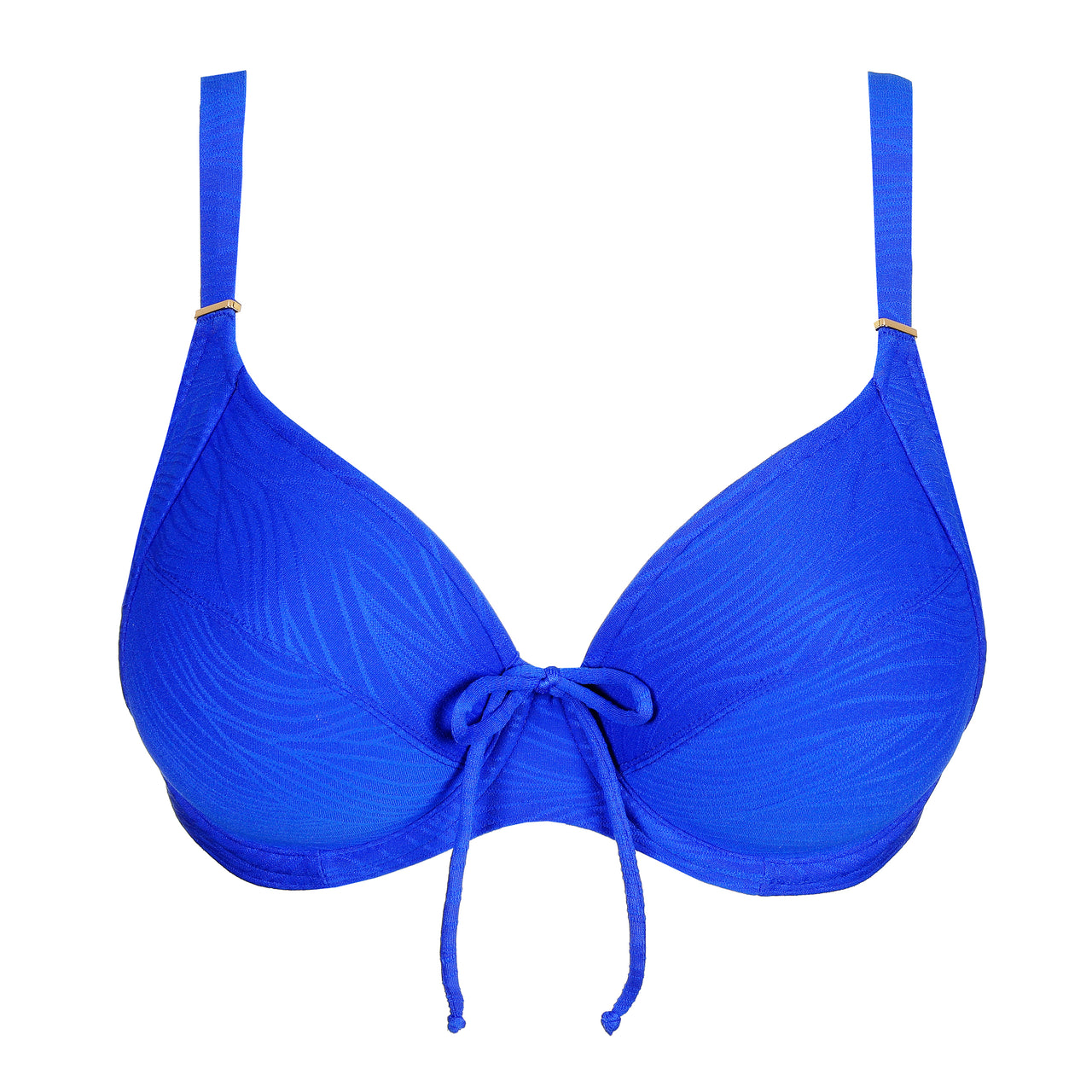 Mantas Electric Blue Full Cup Bikini Top