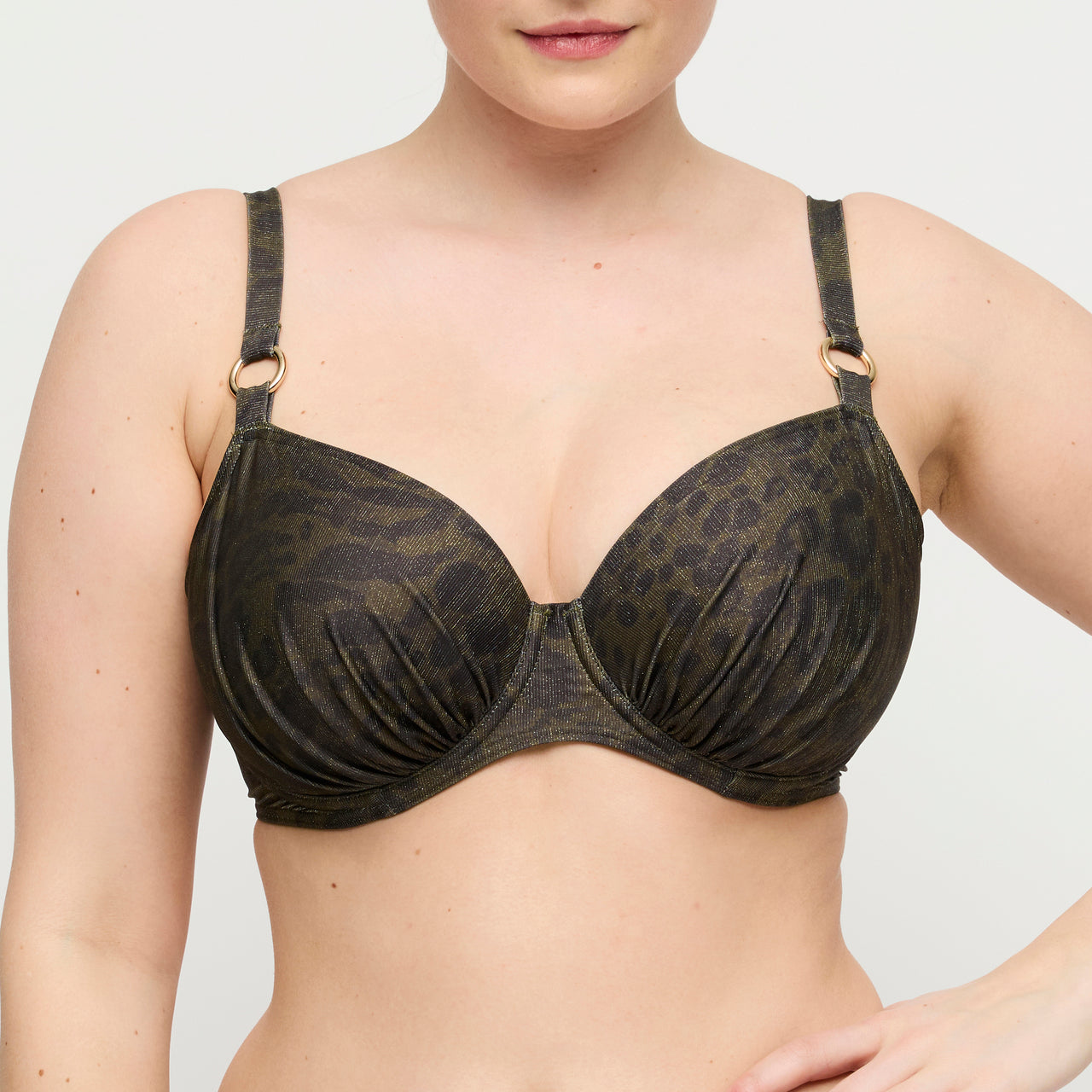 Ratjada Jungle Jaguar Full Cup Bikini Top
