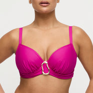 Uvita Deep Magenta Full Cup Bikini Top